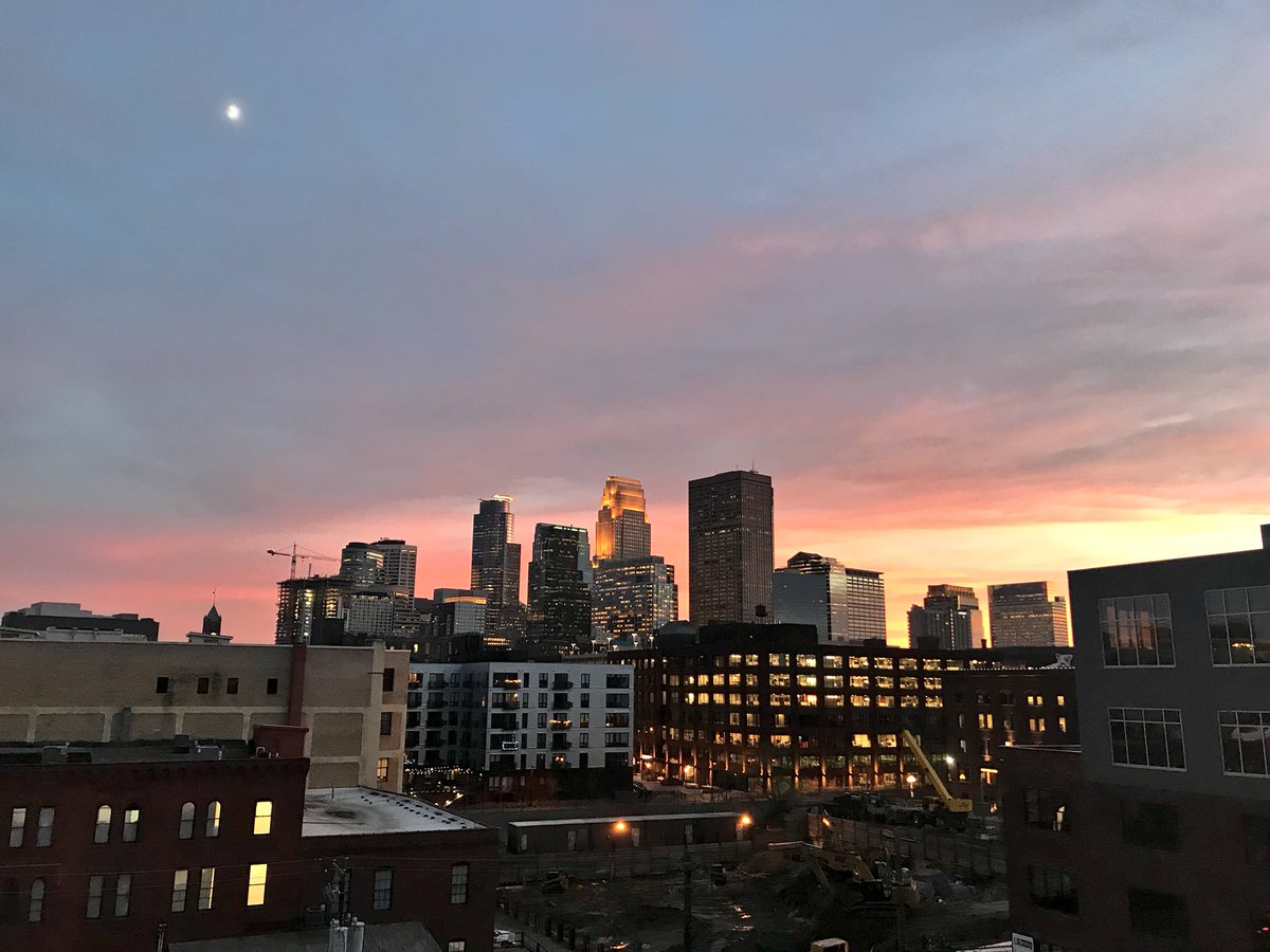 Not too shabby for a Monday! #rooftopviews