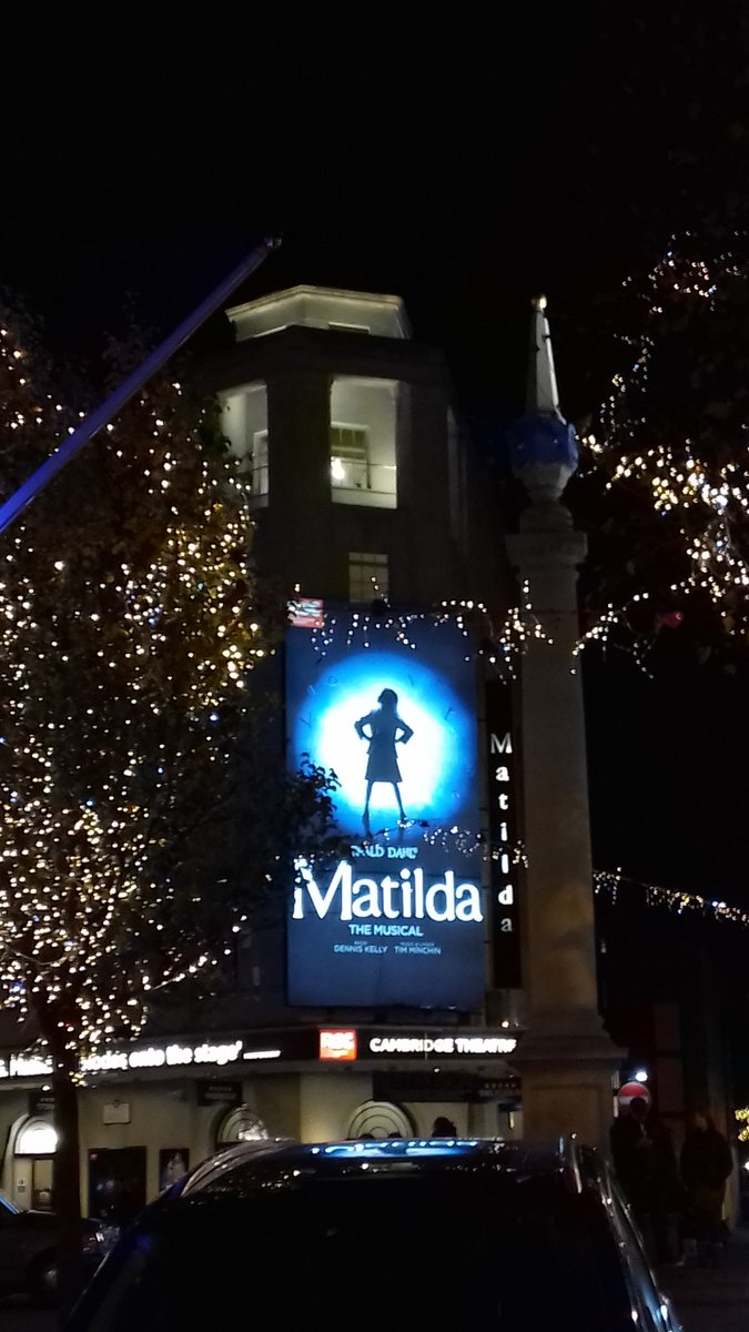 Production_Jen's tweet photo. Matilda 😍❤ #CambridgeTheatre #RSC https://t.co/usqWSZL6nk