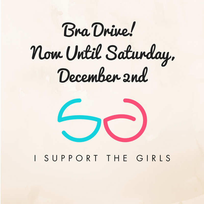 CYBRAS's tweet photo. Donate your gently used bras and we'll give you a $10 coupon! All donations will go to the women in need through @I_Support_Girls  
We're collecting bras now until Saturday! #bradrive #donations https://t.co/cxQvlA8A4D