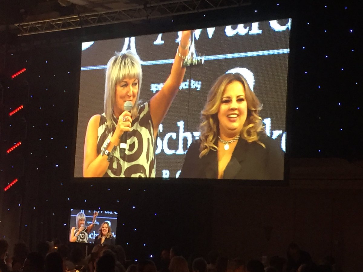 That’s 3/3 for the Mark Leeson team...Men’s Hairdresser of the Year 2nd year in a row for Terri and Andrea! Wohoooo!! <a href="/hji/">Hairdressers Journal International</a> #bha2017