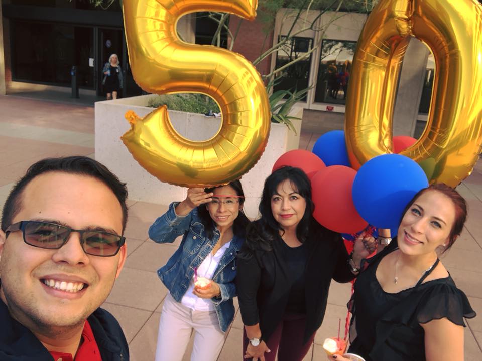 Celebrating the 50th Anniversary of The University of Arizona College of Medicine-Tucson. Bear Down!