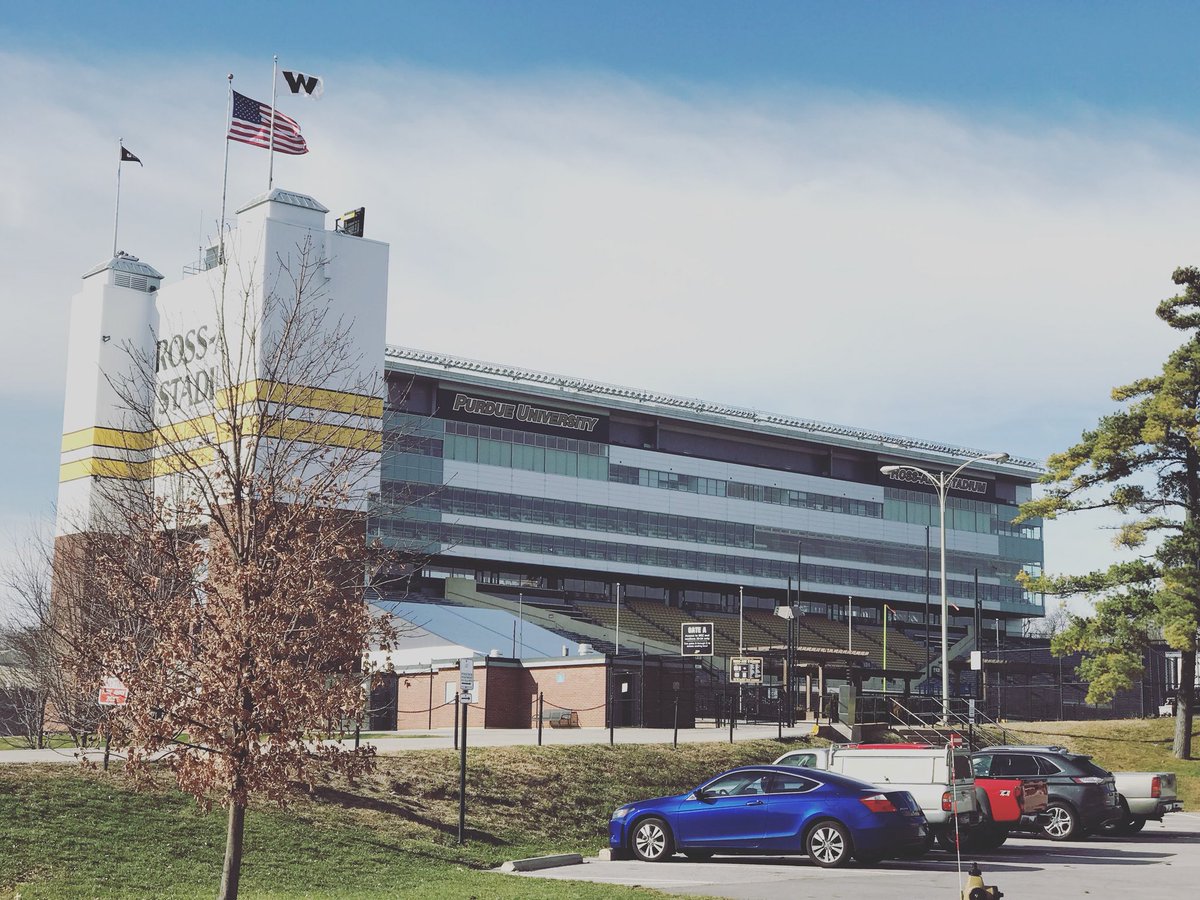 PurdueCheer's tweet photo. It's been a fun year Ross-Ade! We'll see you again August 30! #BoilerUp #276days @BoilerFootball https://t.co/qTV2n256hp