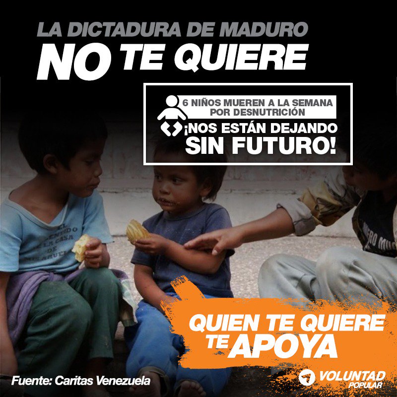 CeliaFernandzVP's tweet photo. #NotiRedInforma #1Dic Semanalmente mueren 6 niños por desnutrición, ¿dónde queda el futuro de Venezuela? #VzlaNecesitaNuestraVoluntad https://t.co/1UDYCWST2q