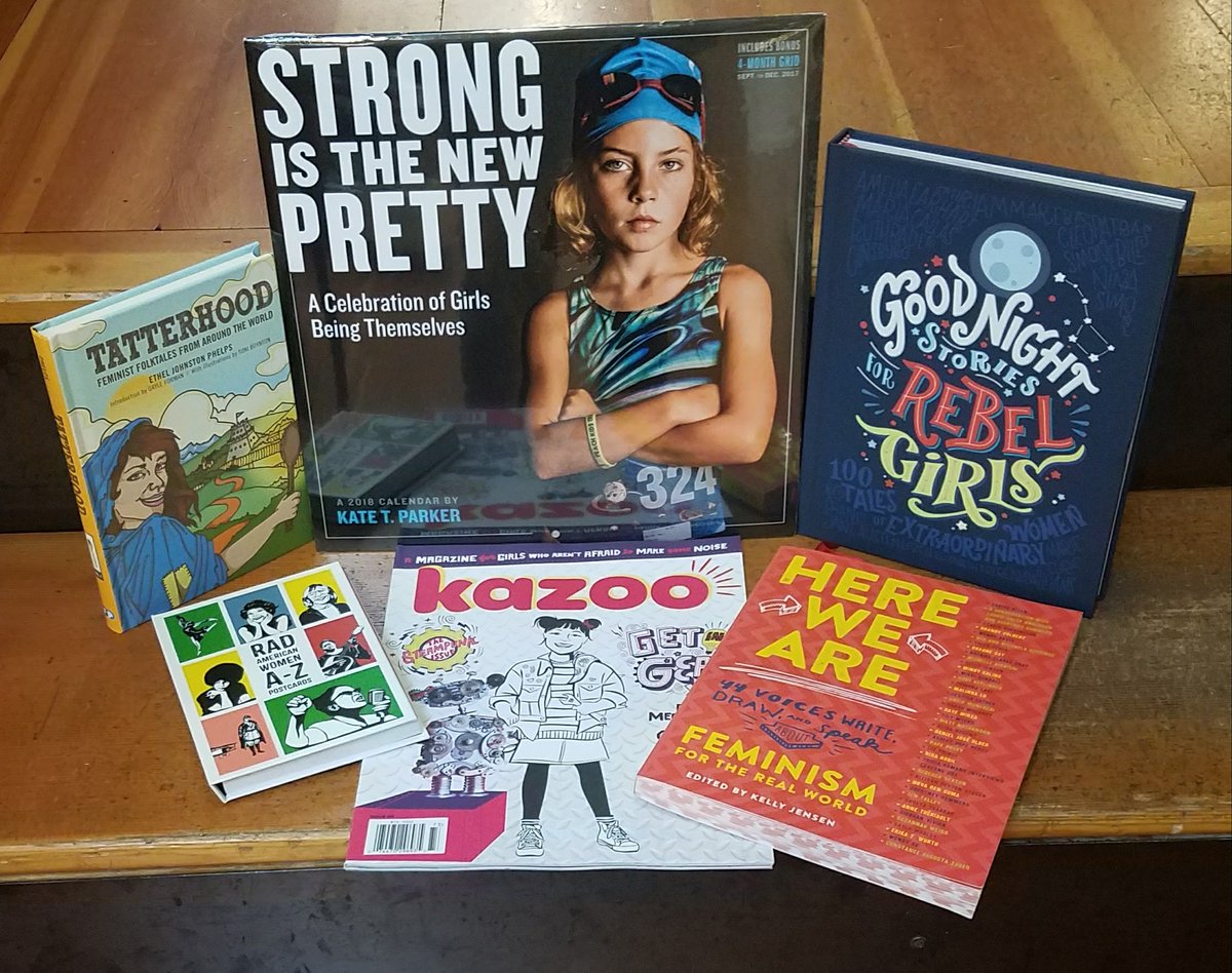 It's never a bad time to remind the young girl in your life that she's smart, tough, and capable. Or to give her some incredible role models! #GiftGuide #HolidayGifts #youngfeminists