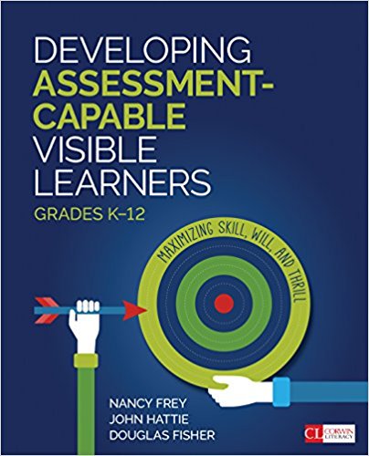 conniehamilton's tweet photo. New from @CorwinPress is Developing Assessment Capable Learners from @NancyFrey @DFISHERSDSU @john_hattie referenced by @PeterMDeWitt in #CollabLead https://t.co/kDU0BAswik