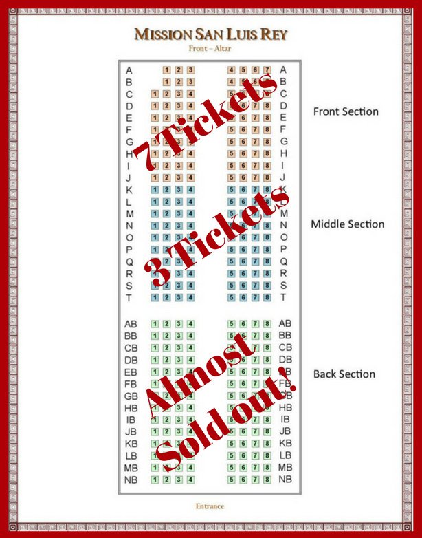 MissionSLR's tweet photo. Good news!! A few Front Row and Middle Row tickets have become available for our Christmas Concert.  You must call for availability for the FRONT &amp; MIDDLE row tickets:  (760) 757-3651 X 161 or X146.  LAST CHANCE for online BACK row tickets: https://t.co/z57z3pLAns https://t.co/4GwDCNSeL2