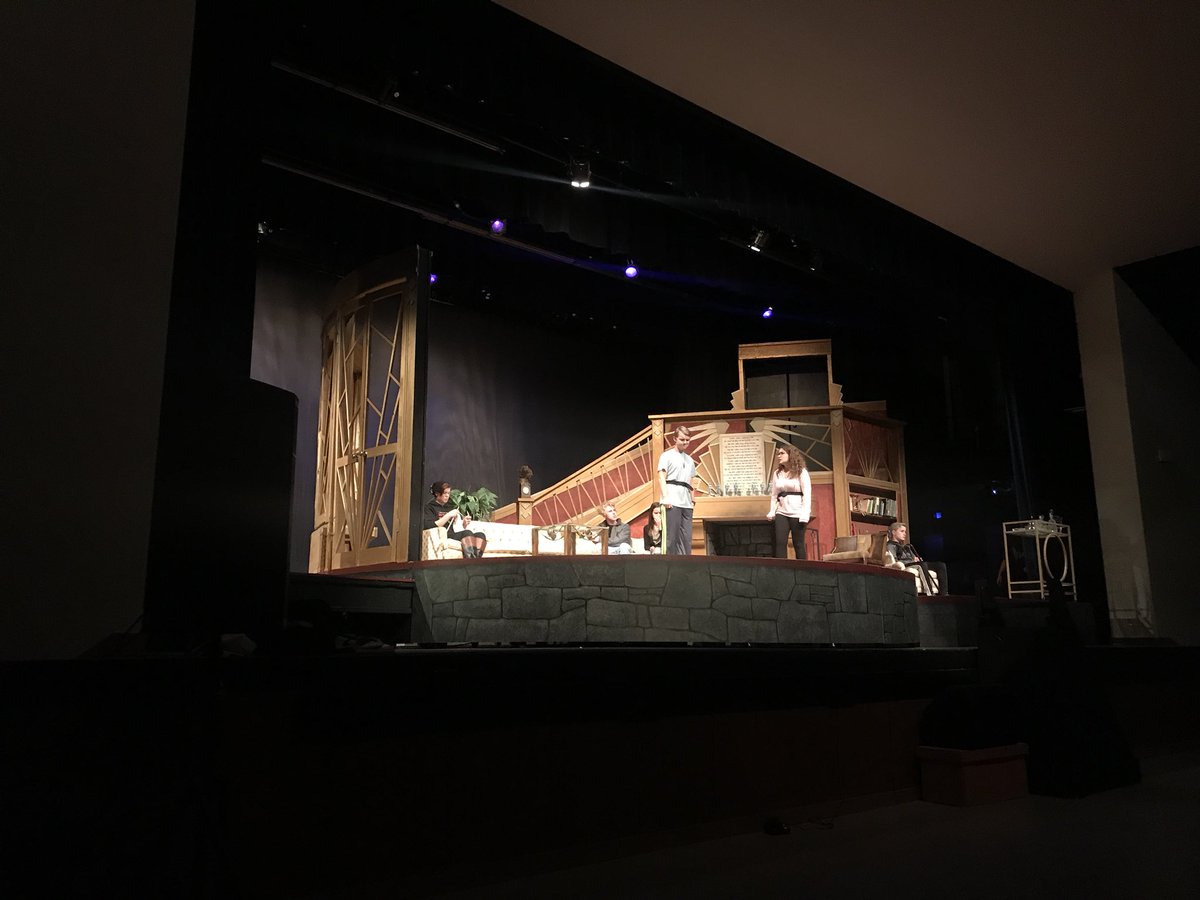 PMTheatre's tweet photo. We’re not done yet!! Rehearsing for the PA Thespians State Conference this weekend! #PMNone @PMTheatre https://t.co/Q7rZgLssm9