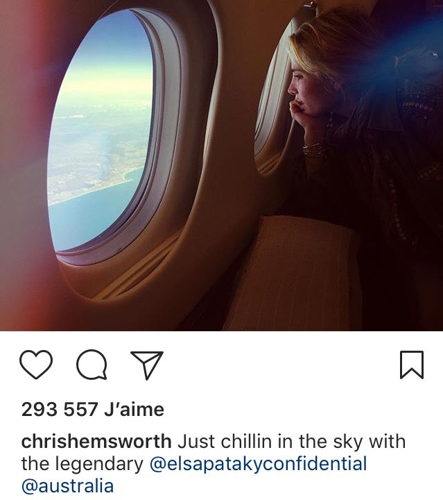 SweetDimension's tweet photo. Chris Hemsworth being the n°1 fan of his wife is the kind of amazing content I signed up for 💯 https://t.co/xHKeu0msXj