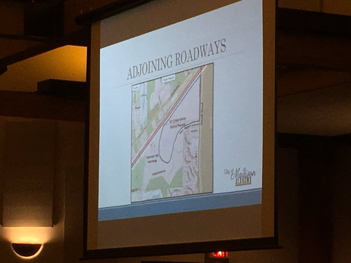 ChrisDavisMMJ's tweet image. Stadium will have to be located within that blue circle. Outside is either already being developed or where the interstate ramp/exit will go. #MadisonBaseball @whnt