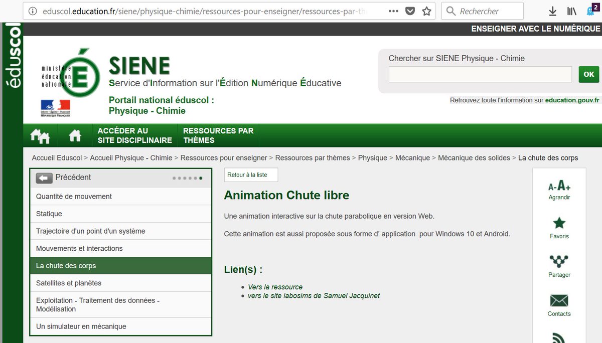 Un lien vers une de mes animations maintenant sur eduscol -> eduscol.education.fr/siene/physique…
Merci beaucoup