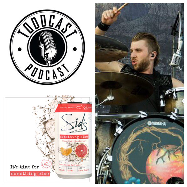 TODDCastPodcast's tweet photo. In @SidsVodka #SomethingElse Ep.031 @threedaysgrace #drummer Neil shares a #NearDeathExperience story! #AMustHear https://t.co/e0OA5guDBg https://t.co/j7SArLV7Hv