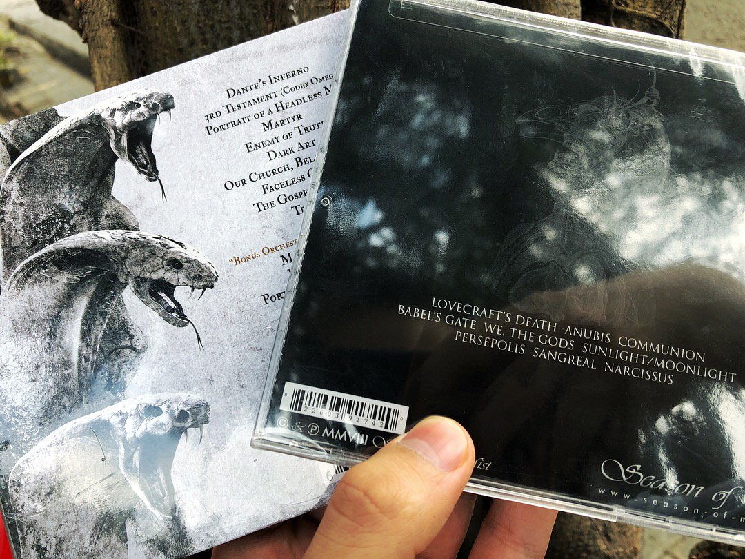 Bee_Vinyl's tweet photo. Seguimos completando discografías✔️✊🏻
Dos álbumes de @septicflesh_band banda griega de #DeathMetal 🇬🇷
Communion y el más reciente lanzado este año #CodexOmega
https://t.co/jELfCY242L https://t.co/zf2CtB2D3V
