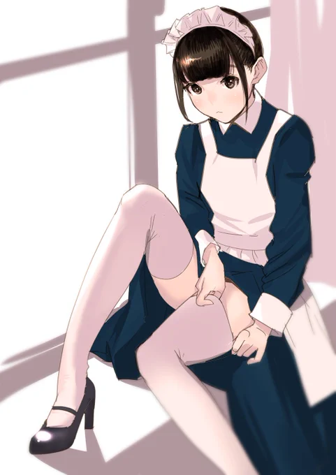 おはよーございます!

今朝の落書きは #いいニーハイの日  とのことなのでササッとこんな感じ。
今日も一日がんばっていきまっしょい! 