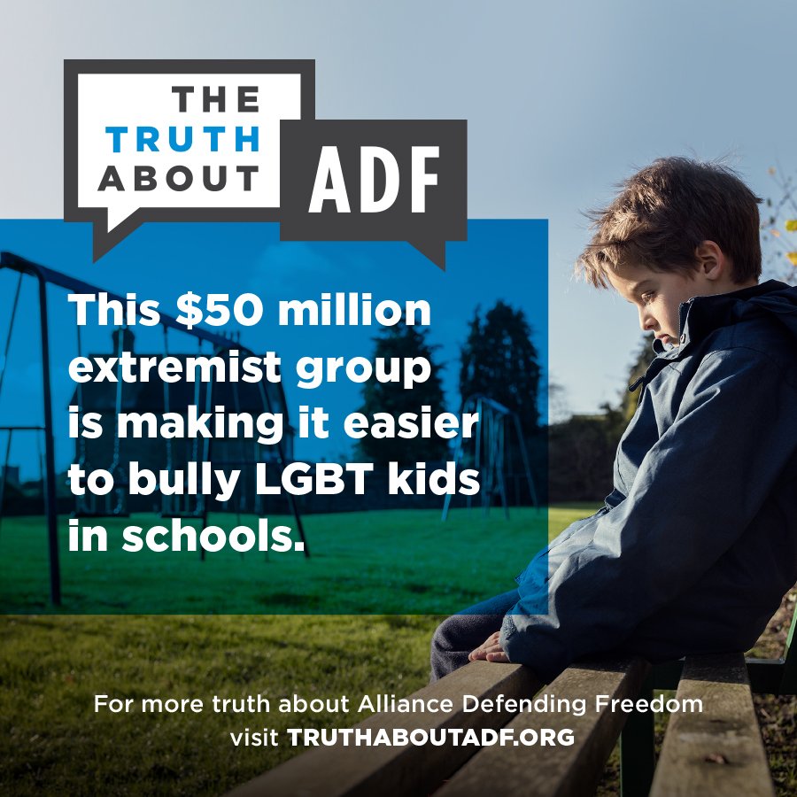 shin_inouye's tweet photo. It takes a special kind of heartless to support bullying children, particularly when you’ve got a $50 million bank account. Yes, @AllianceDefends, you are a bully! Learn more at https://t.co/PnriVbXINh and share more of
what you learn. #ExposeADF #TruthaboutADF https://t.co/ziYe5AxEN8
