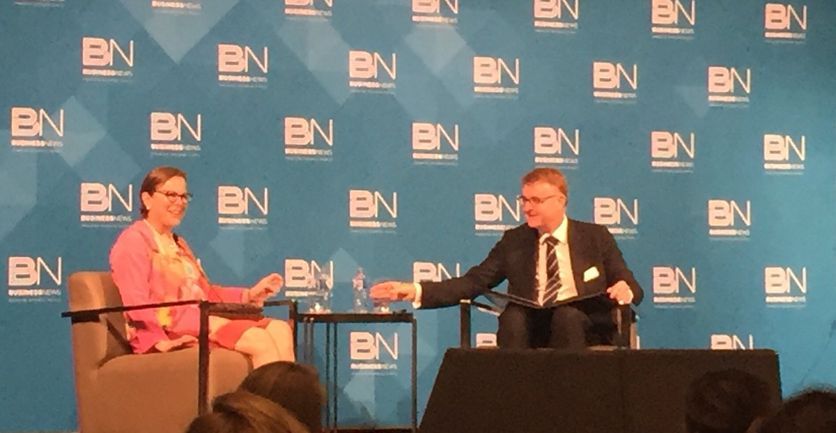 Nicmix26's tweet photo. The amazing Dr Fiona Wood talks about her challenges moving to Perth and breaking into surgery as a woman + mother back in the 80s. Her perseverance carved the way for more women to follow... #bniq #genderequality #sprayonskin #burnsexpert https://t.co/pr5UpCtVO5