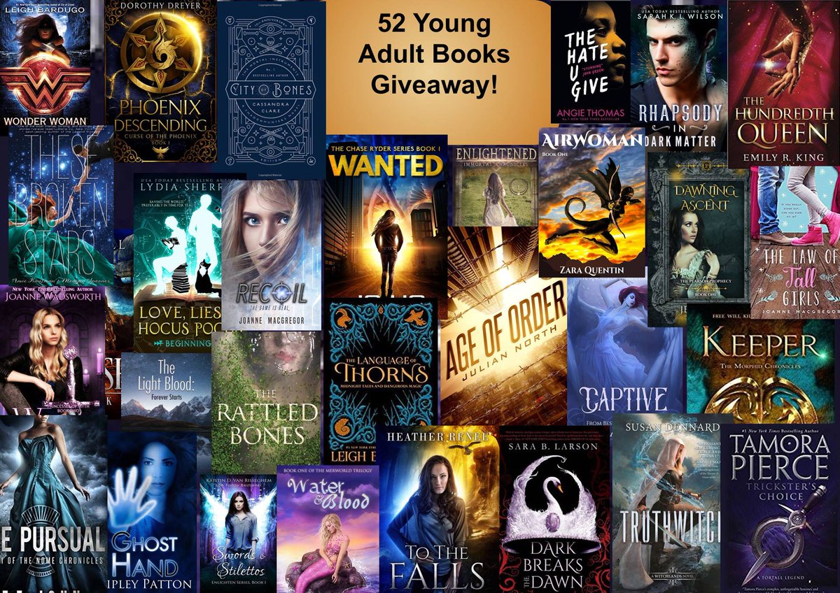 TheLightBlood's tweet photo. A massive booklovers giveaway just in time for the holidays! Enter now for a chance to win 52 unputdownable YA paperbacks, by some amazing authors!  https://t.co/BHBtdcHOs4... #52YAblitz2017 #YA #Books #SFF https://t.co/exELLl1lM3