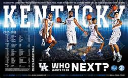 SMS_Samuel1's tweet photo. Kentucky also does a good job taking it to the next level with its schedule poster, but in a much different way. Lots of motion, excitement in this one. #506iv #image https://t.co/skHIfNOfI2