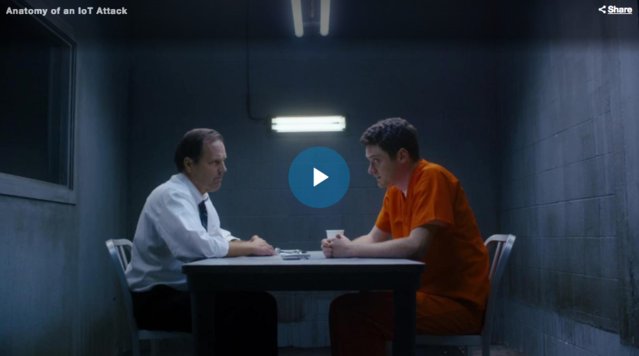 jsroy's tweet image. Video: Anatomy of an IoT Attack bit.ly/2hWvHJO