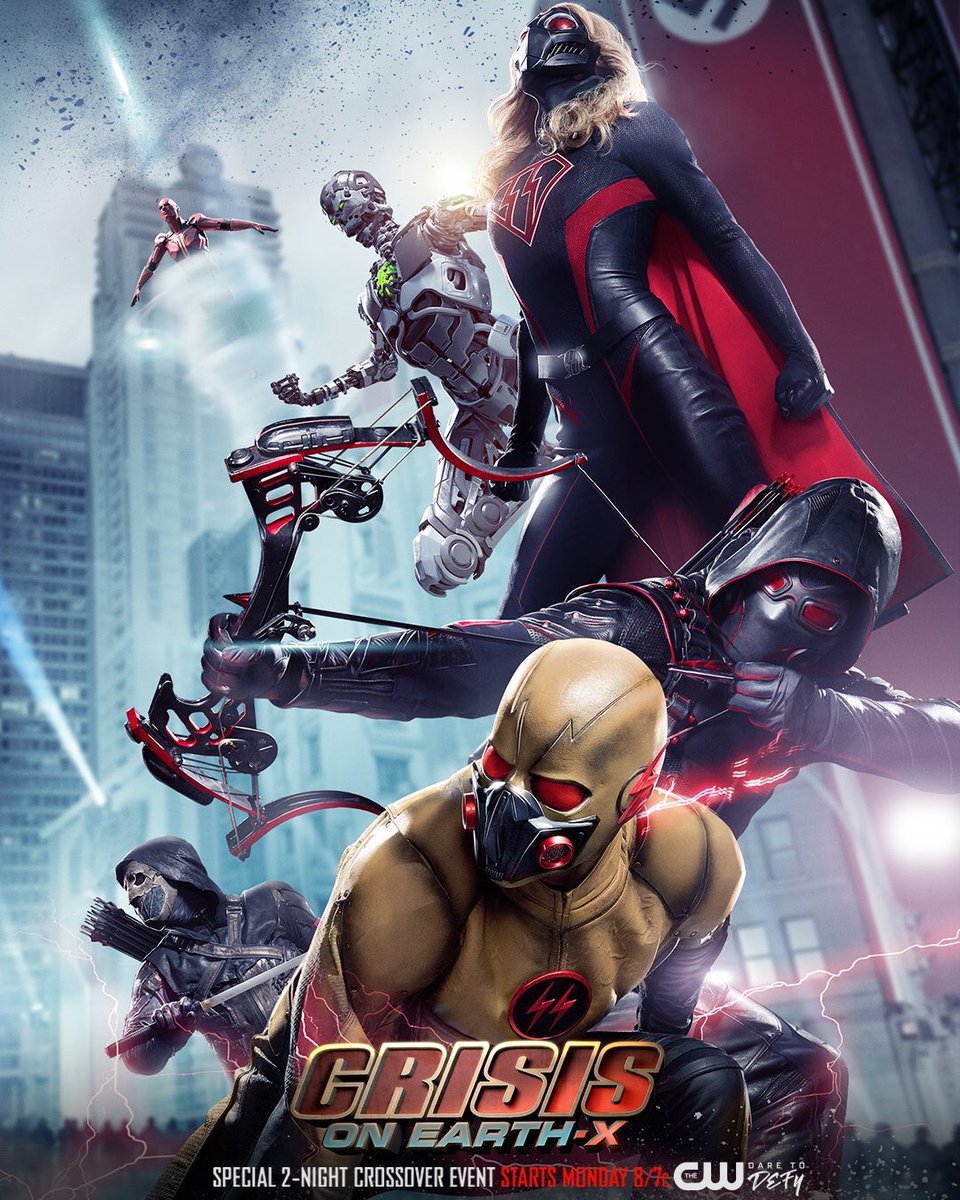 RobinsShadow's tweet photo. Crisis on Earth-X starts tonight at 8pm! https://t.co/iQWLh63B1N