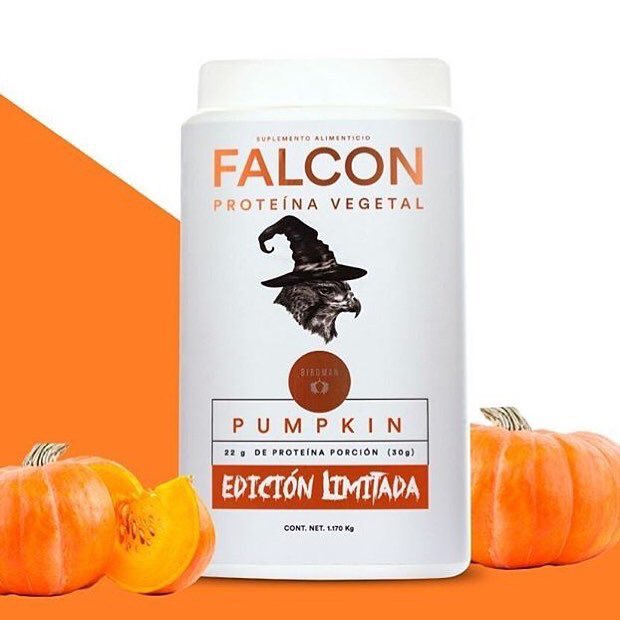 Disfruta de la edición limitada de Proteina Falcon en @culinariavegetal Una Proteina de calabaza que te brindará una nueva experiencia. De venta en nuestras dos sucursales Alejandro Dumas 16 #Polanco y Mérida 140 #Roma