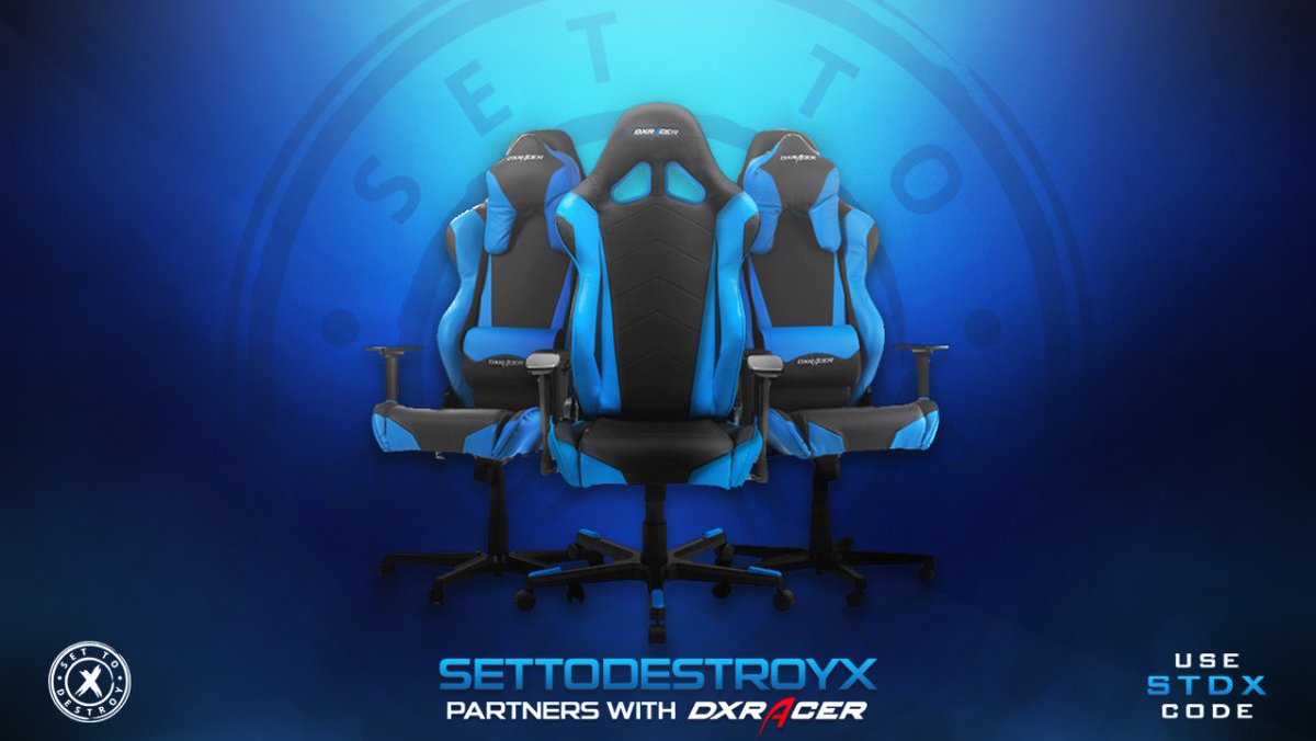 Lazarus's tweet image. The #DESTROYERS are proud to announce our newest sponsor @DXRacer

DXRacer products provide our pro players, streamers, members &amp;amp; fans, the best quality &amp;amp; most comfortable chairs in the world.

Can't wait to be sitting pretty #DXFAM

Discount Code "STDX" dxracer.com/ca/en-ca/