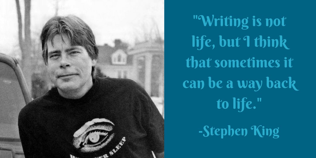 USF_ASC's tweet photo. Today's Motivational Monday quote comes from King's book "On Writing." #MotivationalMondays #usfwriting https://t.co/zwe9rrd3Os