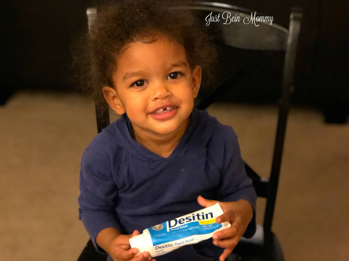 Do you have a problem with rashes on your little one? We use <a href="/desitin/">Desitin</a> to soothe and heal. Find out more about treating diaper rash: ooh.li/636fa6c #PutRedToBed #ad