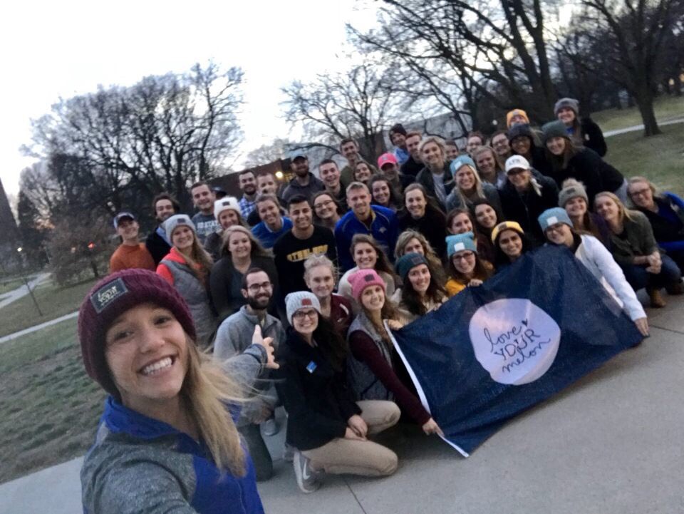 SDStateLYMCrew's tweet photo. Our crew here at South Dakota State enjoyed getting others on campus involved in our Cyber Monday fun with an epic LYM selfie! #diamondsareacrewsbestfriend #cybermonday #lym #sdstatelymcrew https://t.co/9izwpxQ6Ik