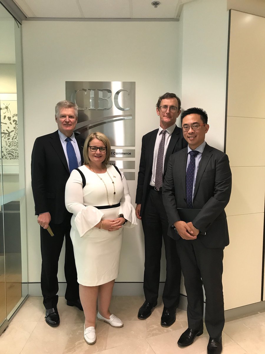 Mairead_Lavery's tweet photo. Day 2 meeting with the team @cibc in Sydney.  Awesome to see a Canadian bank in the Australian market #EDCinOz https://t.co/UC1wVRN6Gv