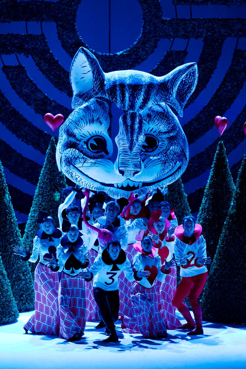 バレエ衣装「不思議の国のアリス」 チャシャ猫 チシャ猫