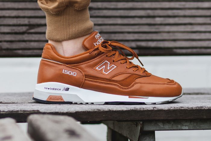 new balance 1500 no pé