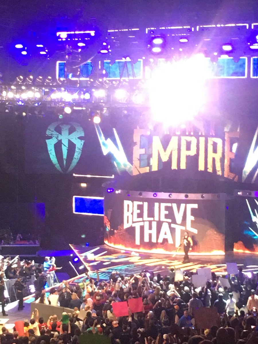 chrisjohnson_2's tweet photo. Watching some good ole fashioned wrastlin’ @CoachBurns2 #WWERAW #RomanReigns https://t.co/niDEDJSa61