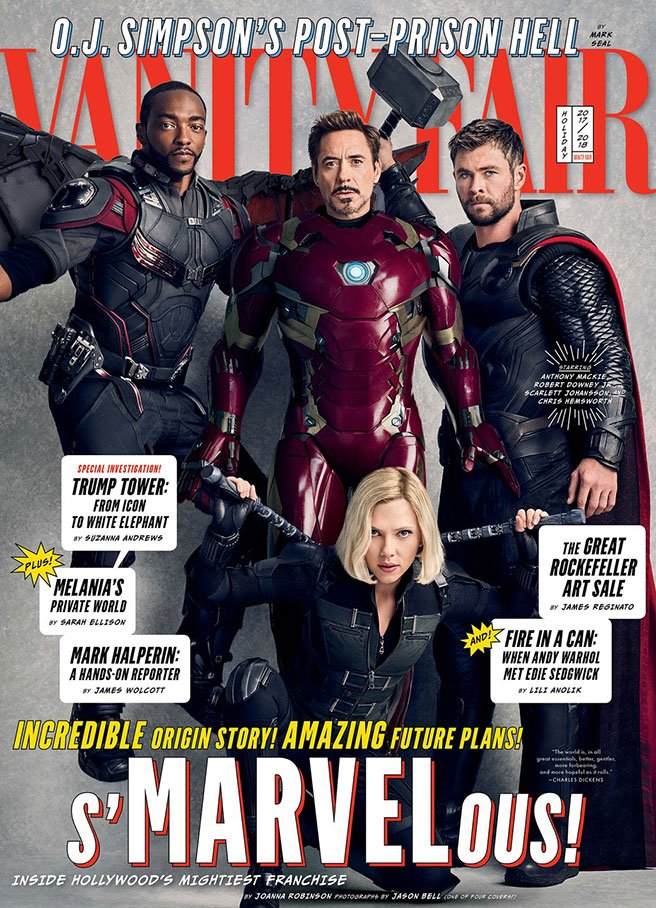 oscarnoyukue's tweet photo. マーベル社長ケビン・フェイグが「アベンジャーズ」新作について重大発言。第3弾となる「Infinity War」そして第4弾で、シリーズはひとつの節目を迎える。それは人気ヒーローを演じた何人かの俳優との別れを意味するとのこと。「アベンジャーズ4」後、MCUは全く別物になるとの発言も。 https://t.co/0bHX5IjSjh