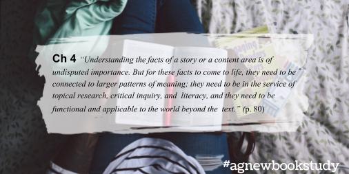 sheshemo34's tweet photo. Ch 4:  One technique the author suggests using during reading is a Silent Discussion Thread. Have a silent discussion with your book study participants. Answer the question below and ask a question of your own that will be answered by a participant. #agnewbookstudy https://t.co/KdOsdaaRAw