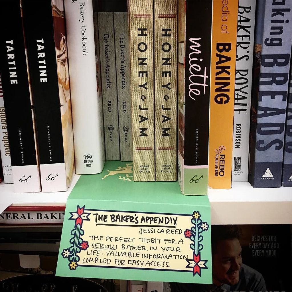 cake_historian's tweet photo. Thank you @powellsbooks! I completely agree 😏. #thebakersappendix #holidaygift https://t.co/ti7cyBFHvB https://t.co/eC8vrX2TmI