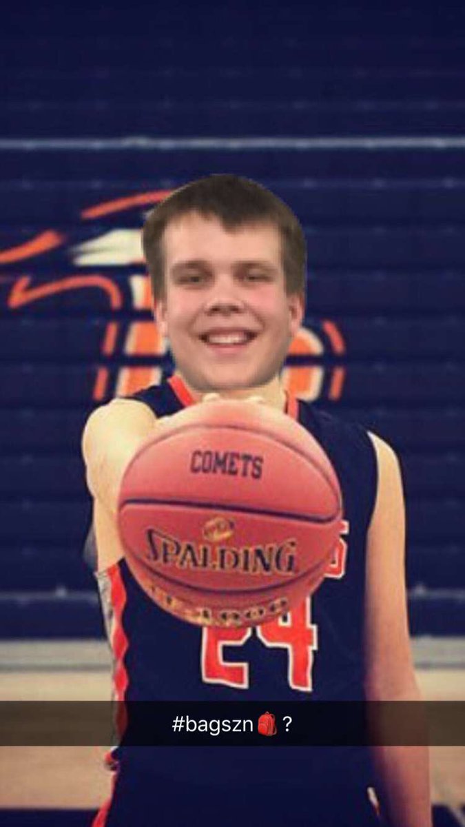 CometBasketball's tweet photo. Seems like the NEIC Basketball Manager Champions are ready for the #CCBBB season-opener tomorrow at Comet Gym, be there at 7:30 for Varsity Boys Basketball. #bagszn🎒#WeAreCC https://t.co/M1apzN6kgy