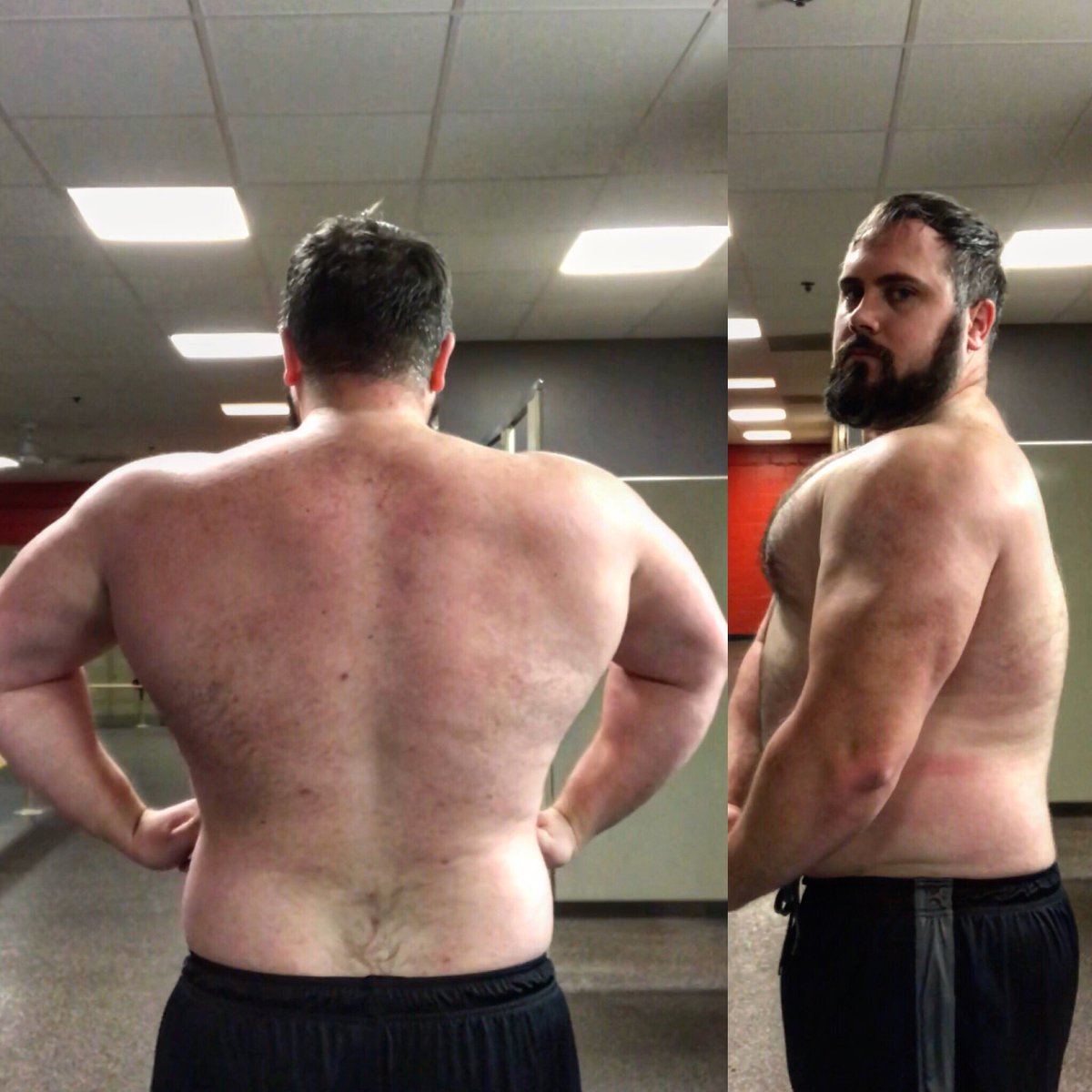 hoovnick7's tweet photo. When you only lift one day a week, it looks like you lift no days a week. #gymselfie #fit #flex #dontknowwhatimdoing #chest #back #doievenlift #broscience https://t.co/71VqiLk3so