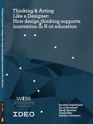 JenWilliamsEdu's tweet photo. Thinking & acting like a designer: How #designthinking supports innovation in K-12 education https://t.co/v0xsKuyCz9 @ideo #dtk12chat #onfirelearning https://t.co/cQ2DPPd14w