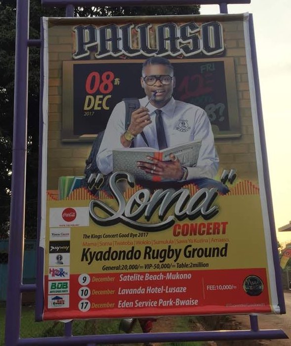 nate_events's tweet photo. Whose ready for the biggest concert of the year? 
#somaconcert# mc pallaso, 8th dec, kyadondo grounds.
#Nateevents# organiser https://t.co/mFWWtKwIrK