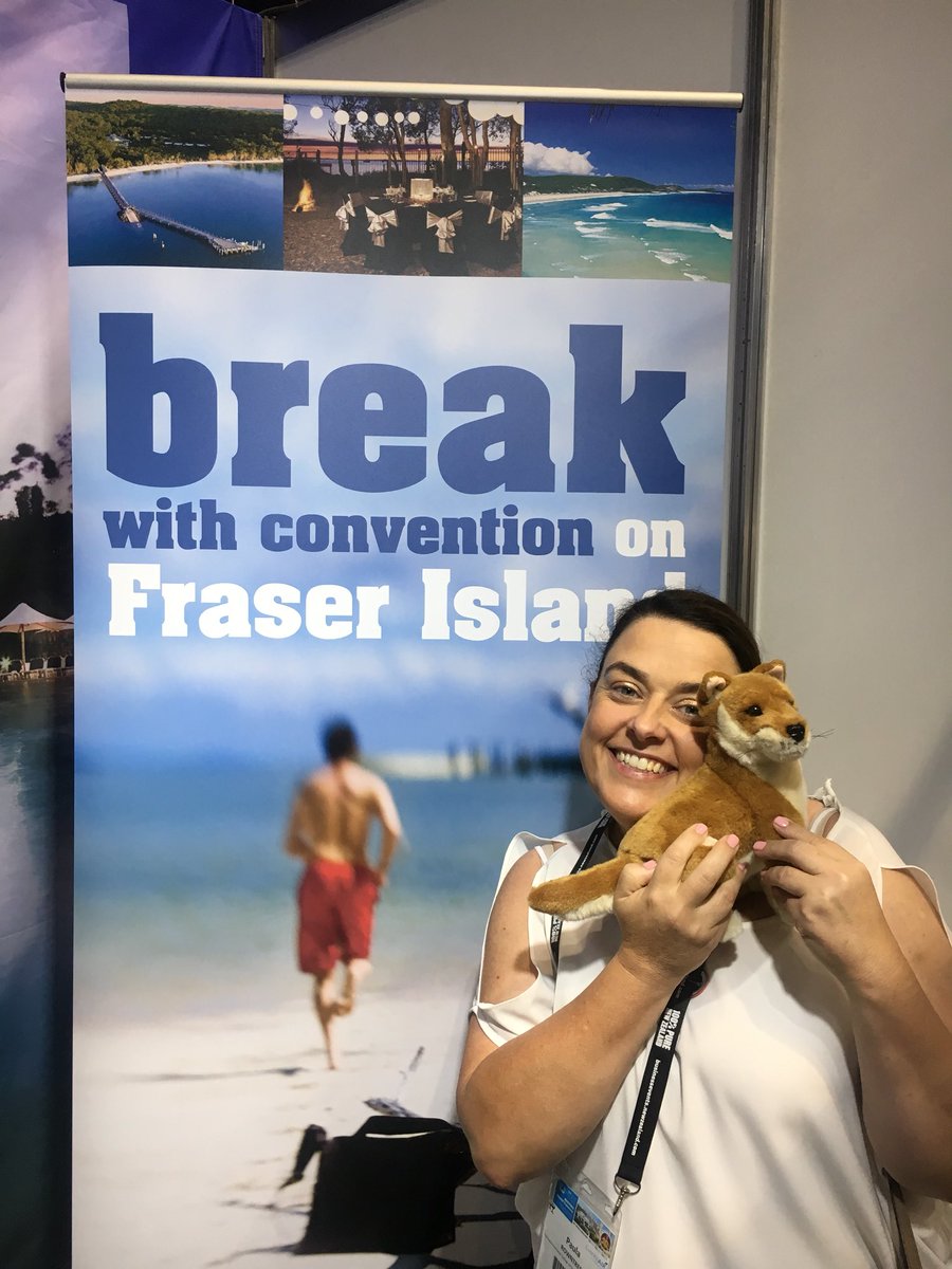 TheEventsQueen's tweet photo. Visiting the team at Kingfisher Bay Resort at #pcoa17 #frasermeetings https://t.co/BZOsYWYqPj