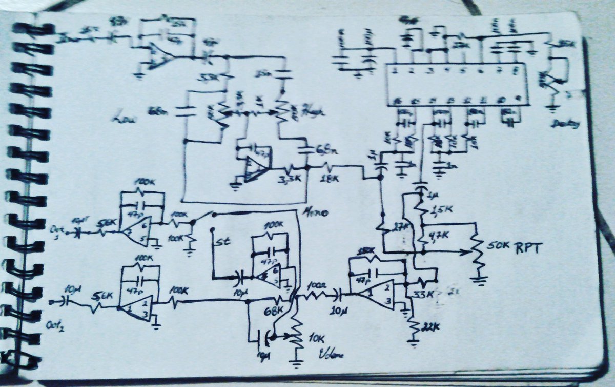 E_SmartLabs's tweet photo. Esquemático de Reverb Stereo a partir del PCB
#IngenieriaInversa #IngenieriaElectronica #AudioDigital #DigitalReverb #Schematic #PCBDesign #PCB #Stereo #ElectronicIngeneering #InverseIngeneering #Student #HandmadeSchematic #Handmade #CircuitDraw
https://t.co/vKSuc0kVDD https://t.co/chWGHWRdja