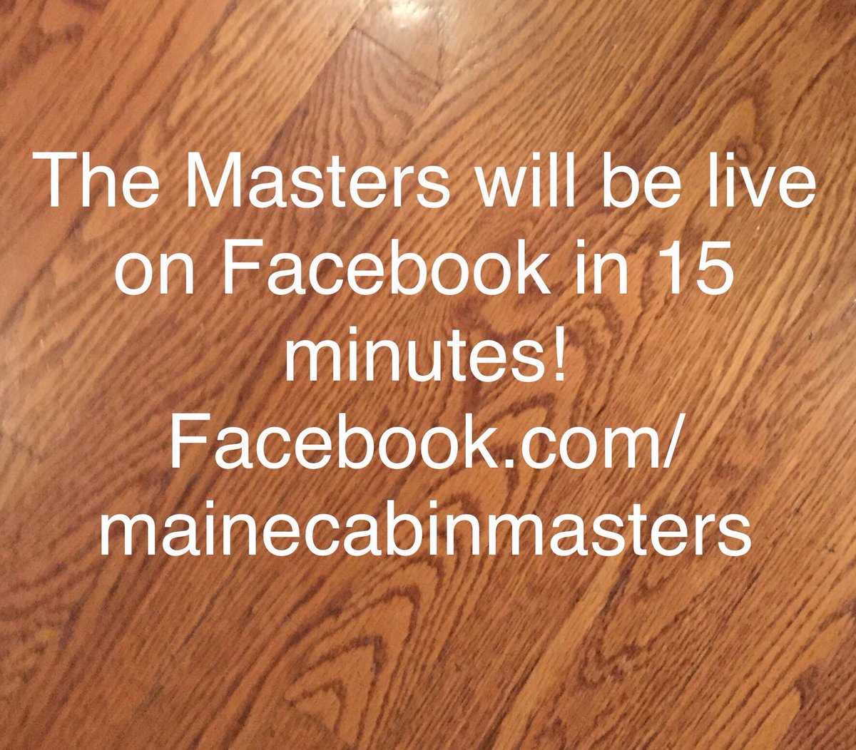 The Cabin Masters won't be live tweeting tonight because they'll be drinking beer, but...