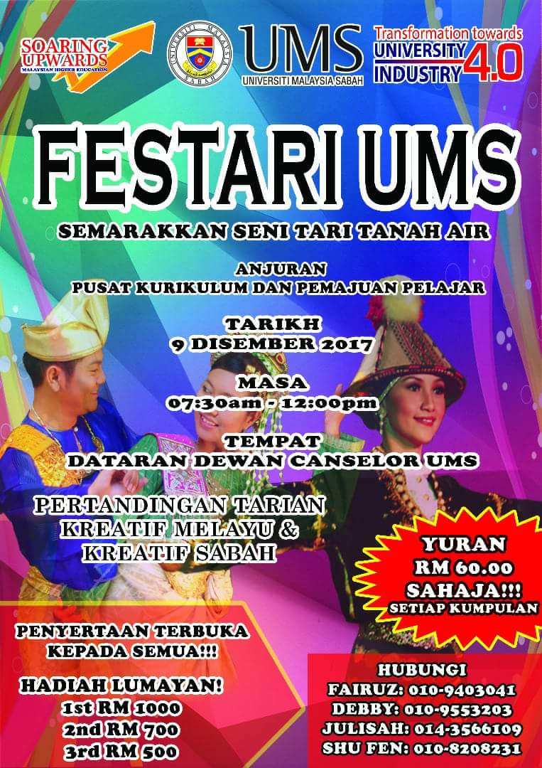 aisari_m's tweet image. Kecewa tak menang folklore dance competition? 

Meh join event ni. 
#BroSupport
#Ums
#UmsPerform
#solihinAlMustofa