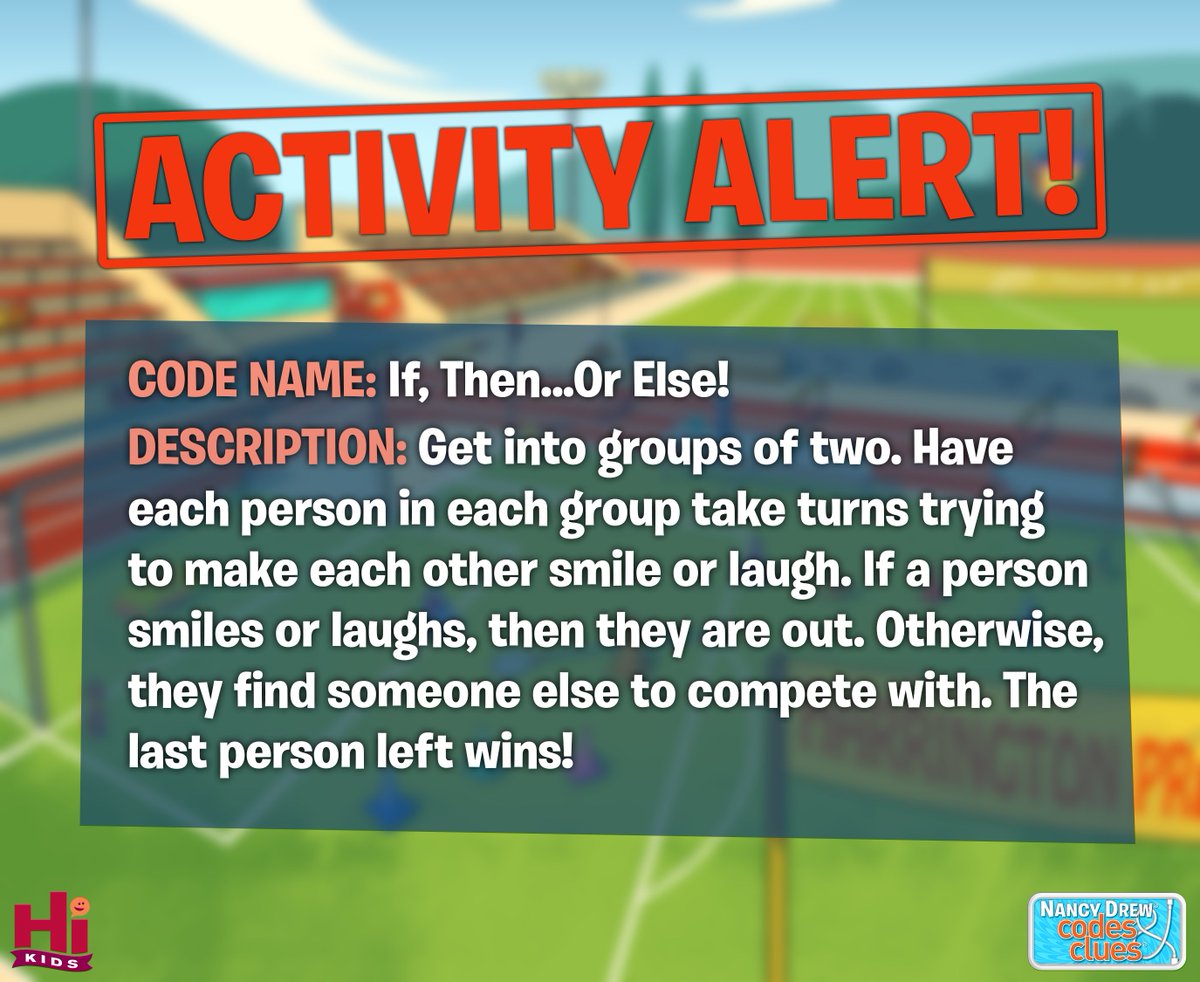 CodesAndClues's tweet image. Can you make your friends laugh in this coding-concept challenge? #NancyDrew #NancyDrewCodes #STEM