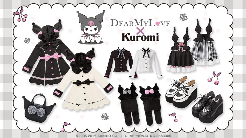 サンリオ マイメロディ クロミ シナモロールと夢展望のスウィート系ブランド Dearmylove とのコラボ第3弾 コート シューズ バッグなど全17アイテムをご用意 数量限定 お早めに T Co Er0ch6rxaz