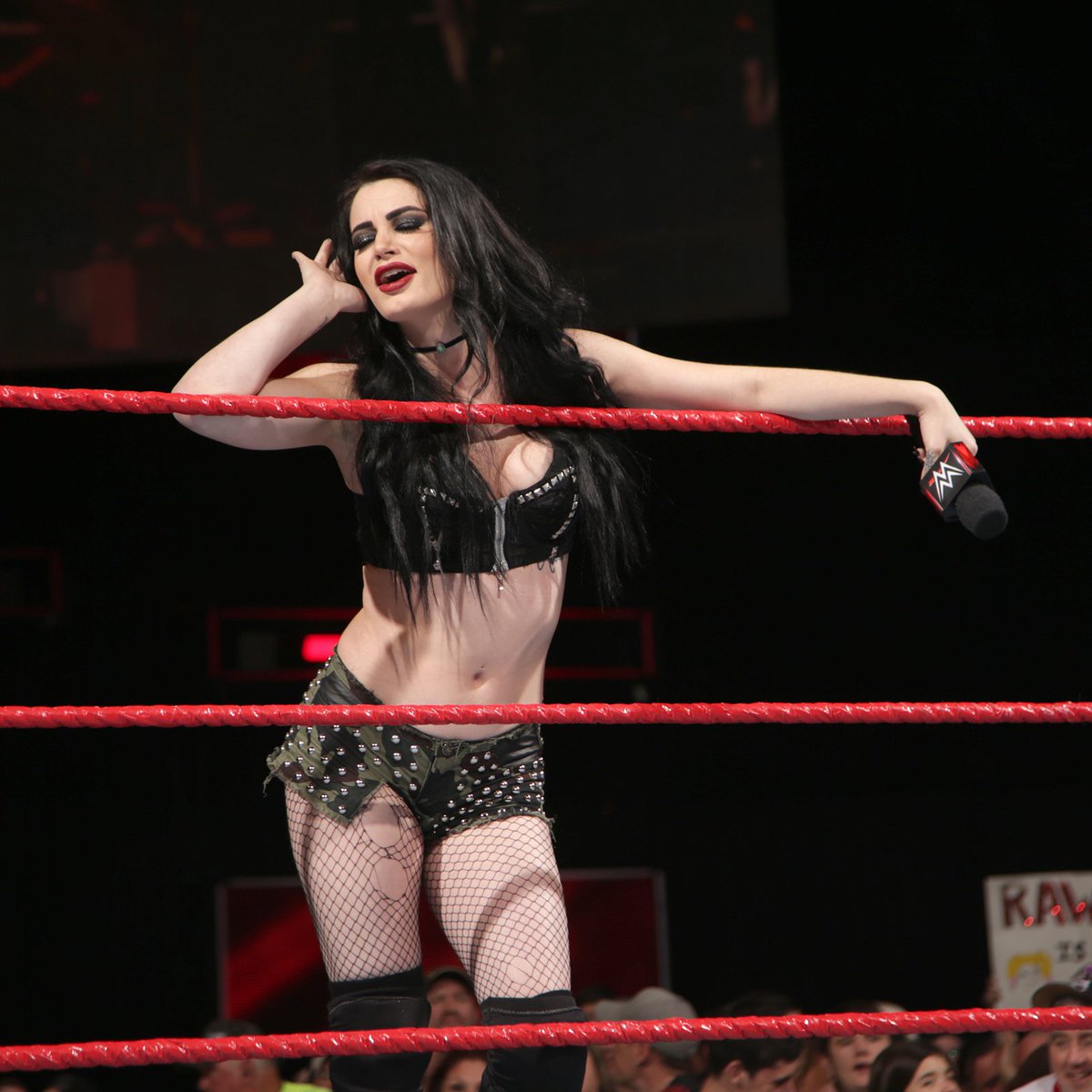 PaigeFansitenet's tweet photo. Busy night for @RealPaigeWWE! #RAW digitals now up: https://t.co/HnSoaktGeE #ScreamforPaige https://t.co/Mh4VpuA2rx