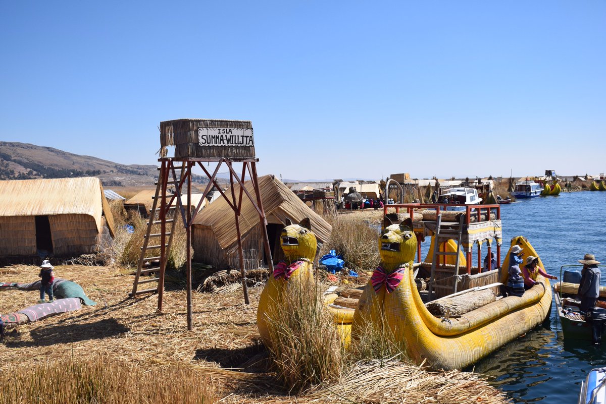 TinaSak's tweet photo. A throwback to my trip to #Peru through the repost of my article on the #Floating #Islands of #Lake #Titicaca by @EtonInstitute. A destination not to be missed!

https://t.co/SaZyG5PVdF

#MyUnusualJourneys #Eton #EtonInstitute #Peru #Floating #Islands #Uros #Rahhalah https://t.co/My8tdXhbPm