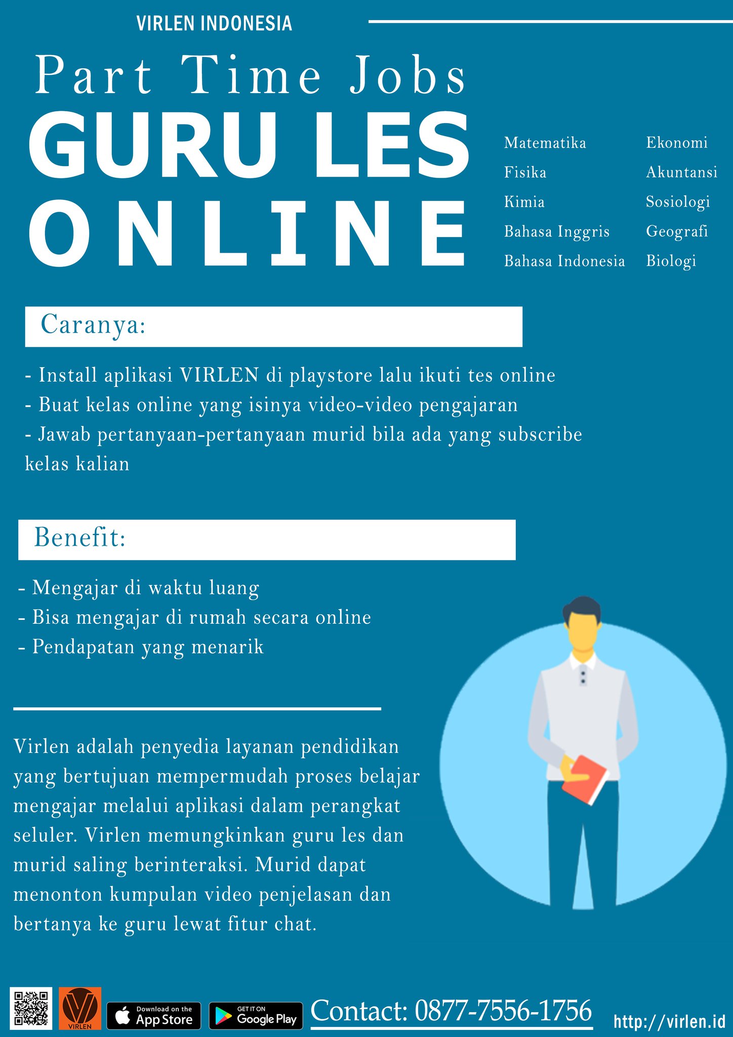 Part Time Jobs GURU LES ONLINE dari Bimbel Fokus Fokus Study Club uajcareercenter bkak uaj infomagangUAJ lokerUAJ magangUAJ…