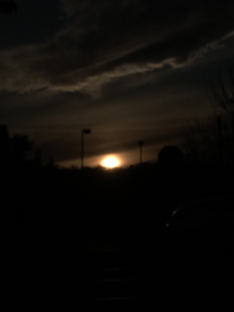 Feels like I’m getting tunnel vision. Started to get dark