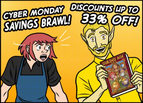GuildedAge's tweet photo. The winner announced for our Cyber Monday SAVINGS BRAWL! But there's still one hour left to get the goods?! YOU KNOW WHAT TO DO! #hiveworks

https://t.co/BMhhqiyyA7 https://t.co/opAUqeXYeJ